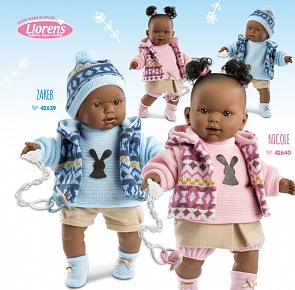 Интерактивная кукла Зареб, 42 см (Llorens Juan, S.L., L 42639veg)